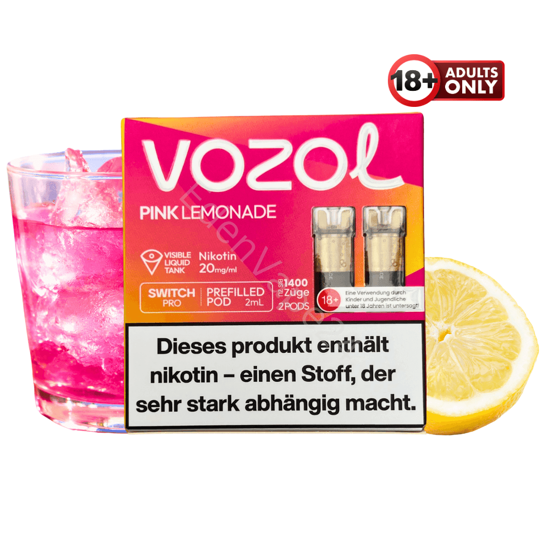 Vozol Pod - Pink Lemonade - EdenVape24